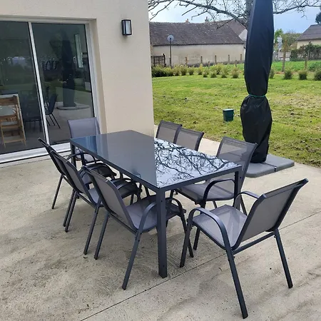 Villa Maison Moderne 180 M2, A 10 Min Du Circuit Des 24h Du Mans Fatines