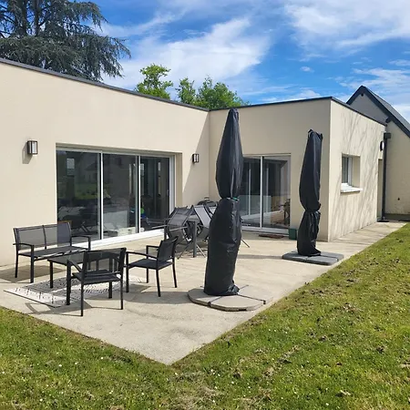 Maison Moderne 180 M2, A 10 Min Du Circuit Des 24h Du Mans Villa Fatines