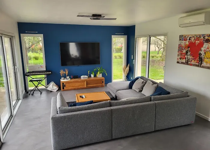 Villa Maison Moderne 180 M2, A 10 Min Du Circuit Des 24h Du Mans *